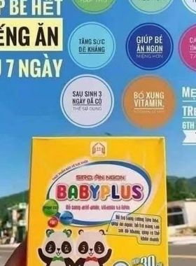 Siro an ngon Baby Plus danh cho tre bien an hay om vat