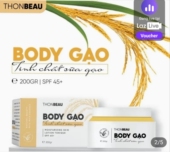 than chat body Kem trang tinh sua toan gao