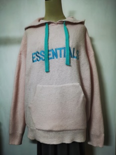 秋冬卡通图案圆领加厚毛衣卫衣胖MM大码宽松大板慵懒风针织衫上衣