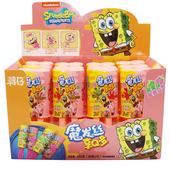 韩仔双口味魔发丝享Q糖可爱头发丝儿童零食果味糖果冰淇淋玩具糖