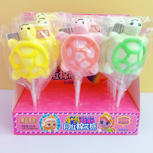 小马菲莉造型棉花糖恐龙乌龟卡皮巴拉造型水果味糖果儿童零食批发