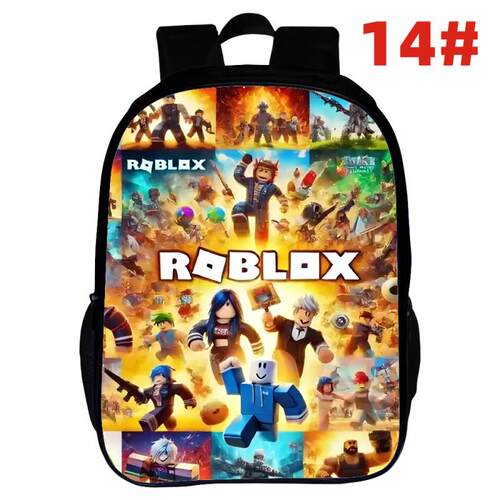 ROBLOX罗布乐思儿童书包可 DIY私人定制小学生背包幼儿园双肩包