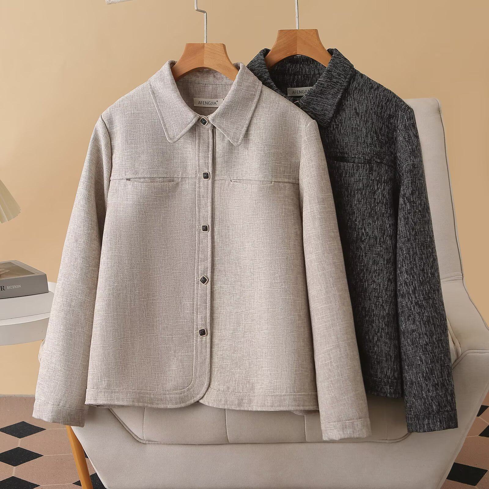 大码女装2026早春新款200斤胖MM百搭显瘦洋气时尚甜美小香风外套