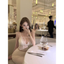 蕾丝胸垫吊带背心女内搭可单穿无袖 殿堂级法式 上衣 4色 JOEY