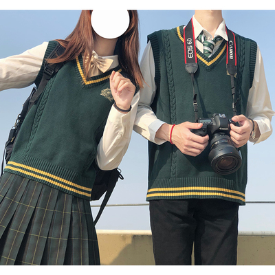 taobao agent 【Spot goods】Original four-color miracle sweater JKDK couple sweater vest