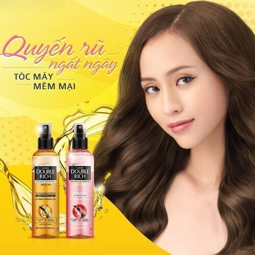越南采购韩国护发素啫喱水xit duong toc double rich