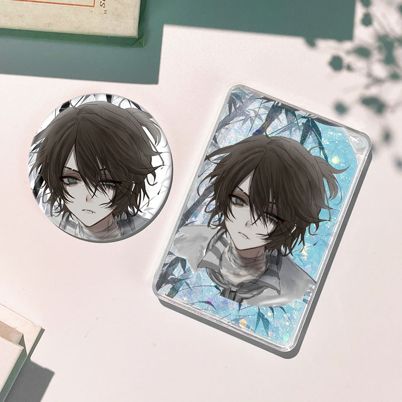 卢卡巴尔萨囚徒流沙麻将流麻徽章吧唧谷子立牌动漫周边咕卡礼物