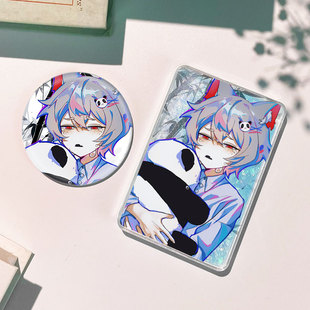 ch日霓虹国拟流麻流沙麻将卡砖咕卡礼物徽章吧唧谷子动漫周边挂件