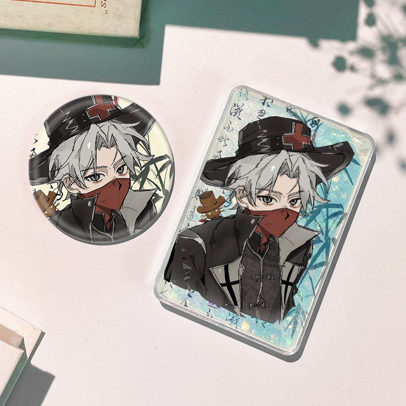 凯文阿尤索牛仔流麻流沙卡砖流沙麻将立牌徽章吧唧谷子周边礼物