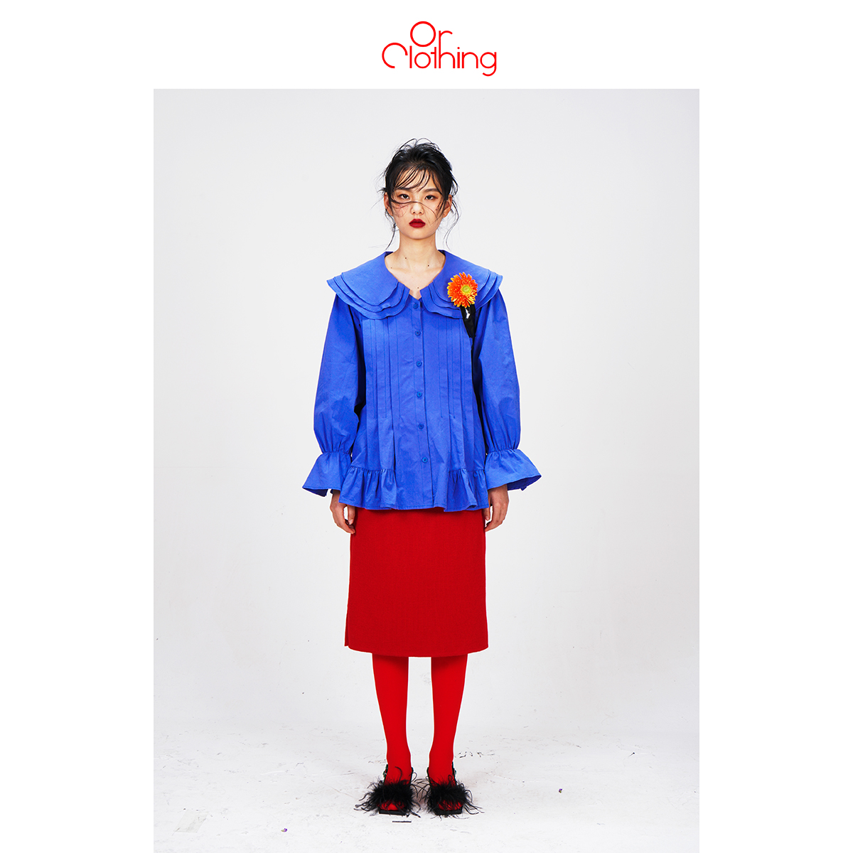 Or Clothing | Ô´´×ÔÖÆ ¸´¹Å¿íËÉ´ó·Á컨°êÐäµ¥Åſ۰ٴî³ÄÒ Ů