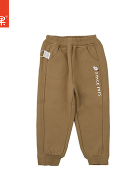 棉果果【商场同款】男童针织加绒长裤 25NW 25756