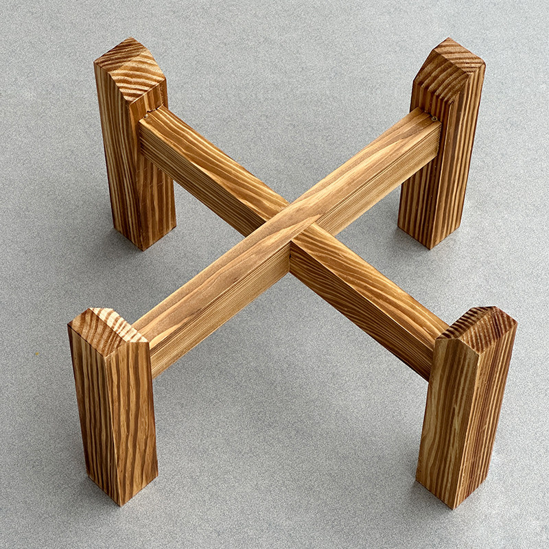 防腐实木架防潮鱼缸底座底托支架