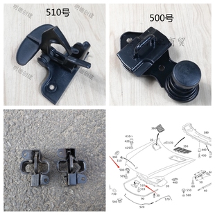 适用奔驰W164前引擎盖GL320机盖GL350弹簧GL450锁钩GL550锁扣锁块