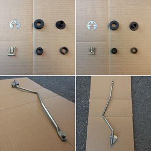 适配奔驰W211W212E200E230E240E260E280E300挂档挂挡换挡胶套卡子