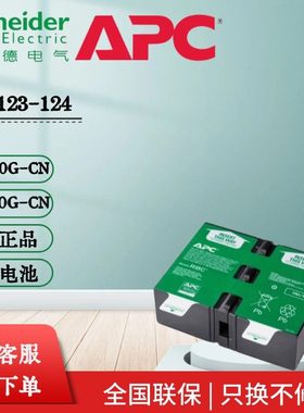 施耐德APC电池模块APC RBC123适用BR1000G-CN  RBC124 BR1500G-CN
