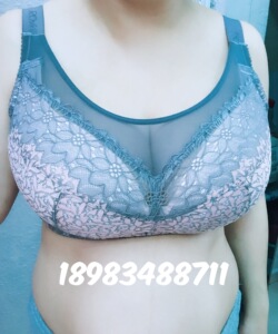 若曼莎8908大罩杯无钢圈内衣套装若曼莎聚拢托胸70F-110G大杯神器