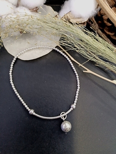 纯银925脚链女款 小众设计感高级轻奢精致闺蜜礼物送女友