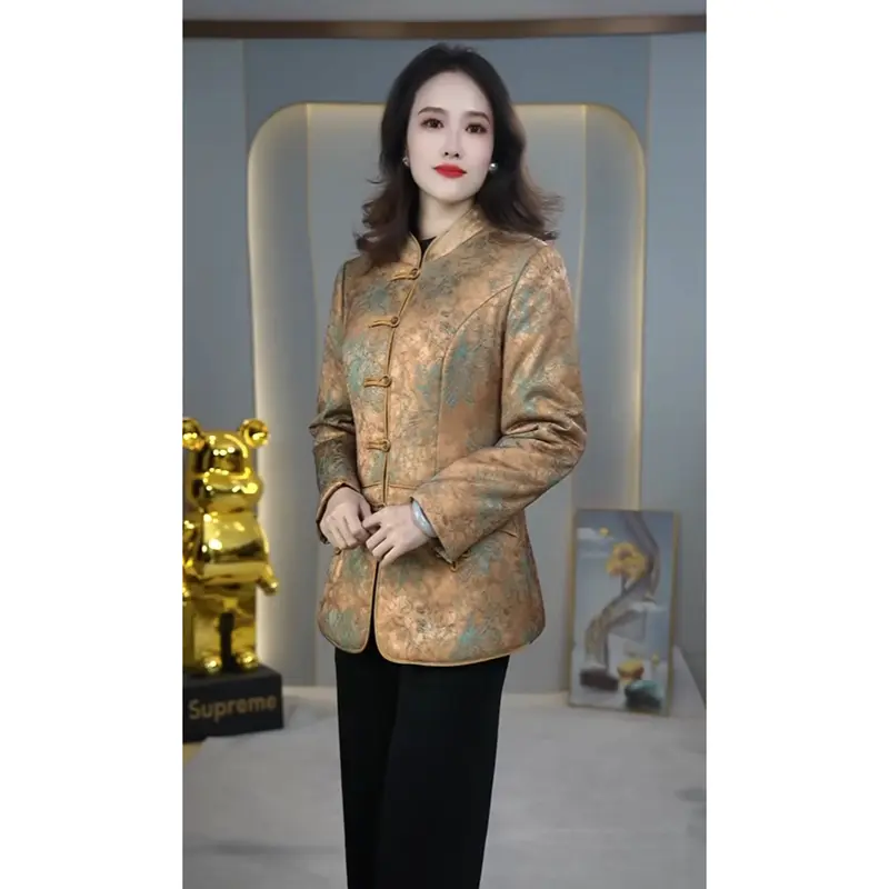 新中式复古国风刺绣盘扣短款棉服女加厚保暖棉袄外套,女装/女士精品,棉衣/棉服,淘宝优惠券,粉丝福利购,淘宝优惠卷