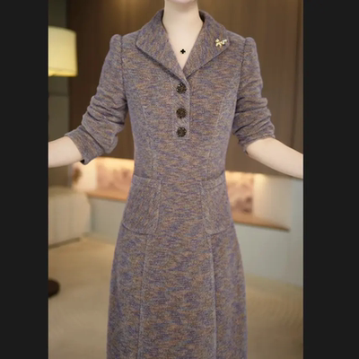 2025新款春秋女人味连衣裙