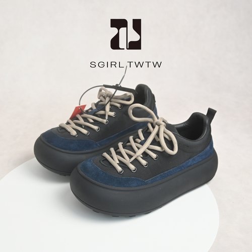 SGIRLTWTW日系网面丑萌大头鞋
