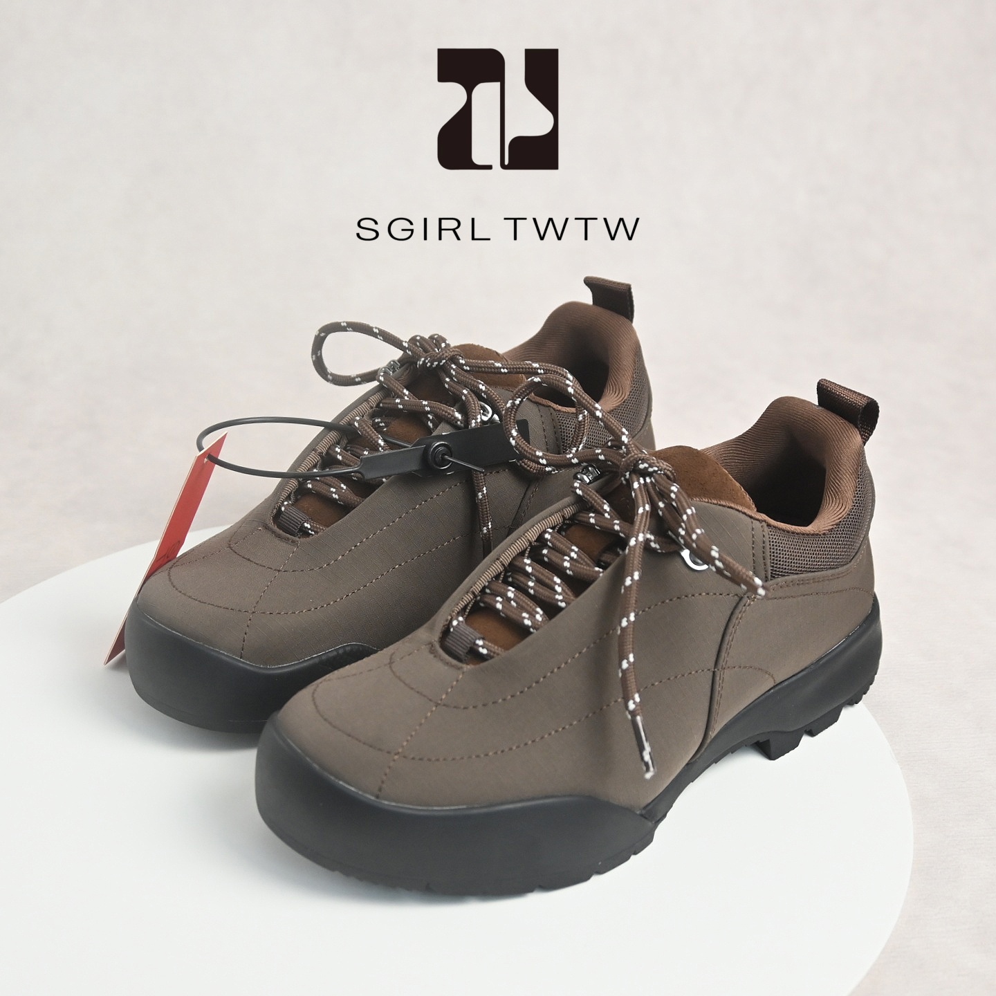 SGIRLTWTW大头设计厚底登山鞋
