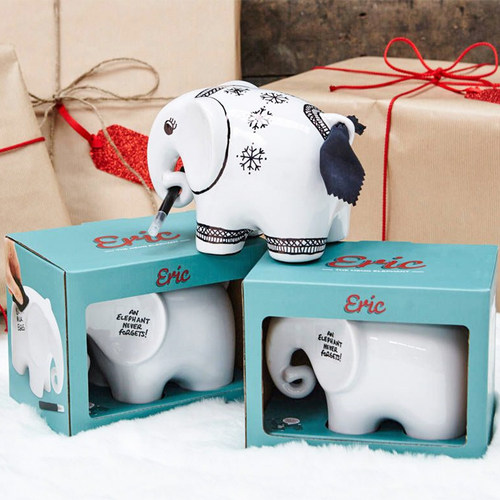 便签座可爱的大象可以写字留言