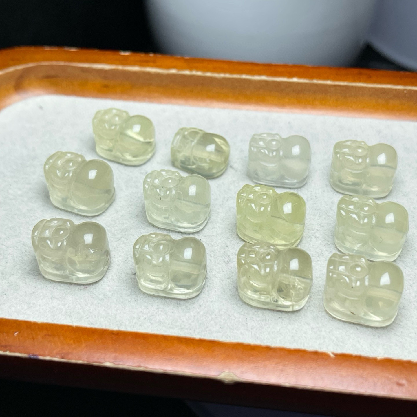 天然柠檬黄水晶大屁股隔珠女diy原创手链毛衣链貔貅文玩菩提配饰