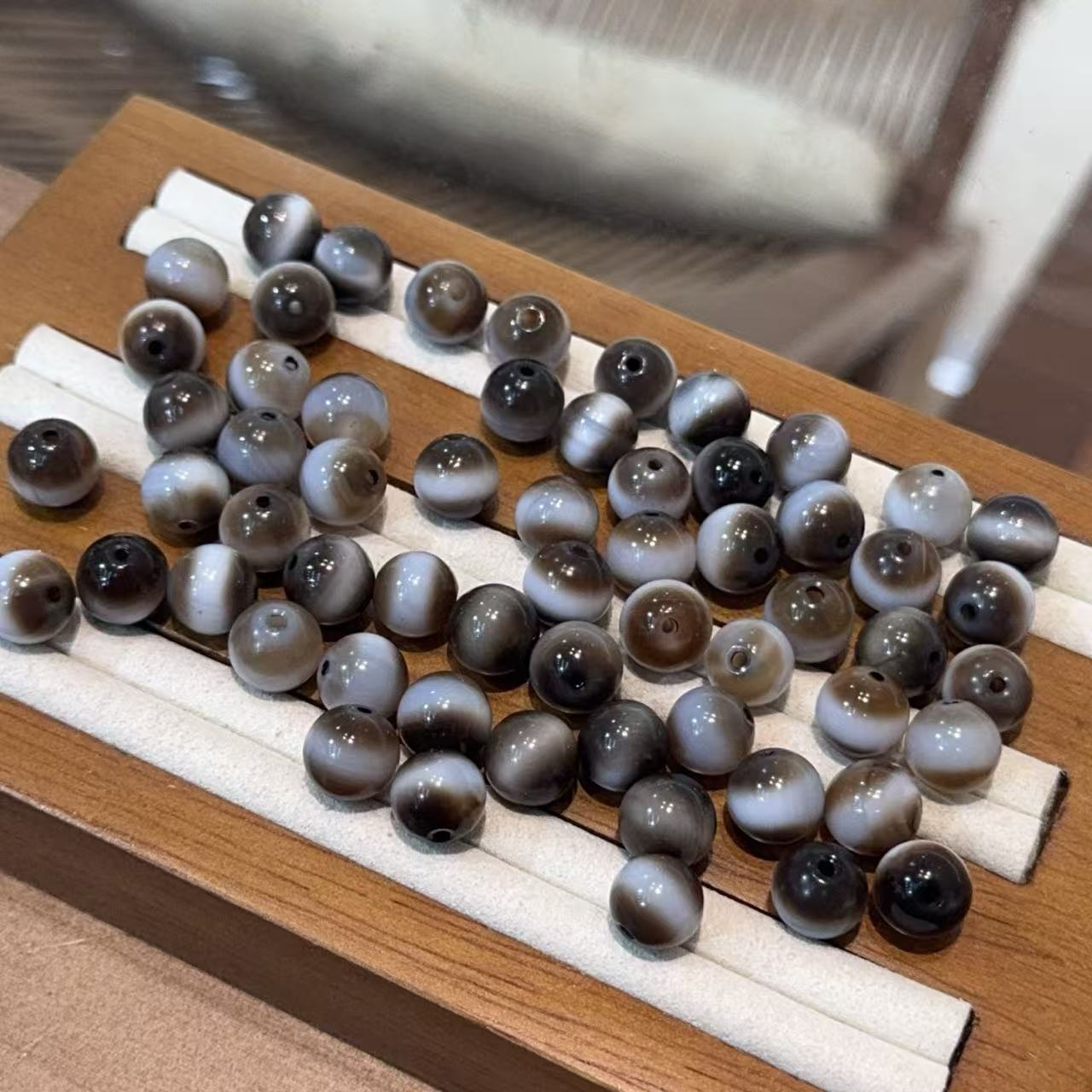 新品一线玛瑙药师天珠diy配件手链手工散珠串珠项链饰品