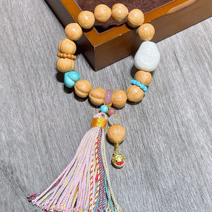 新品 原创 全品猴头拉丝爱心手链 搭配象牙果土豆 菱镁矿爱心