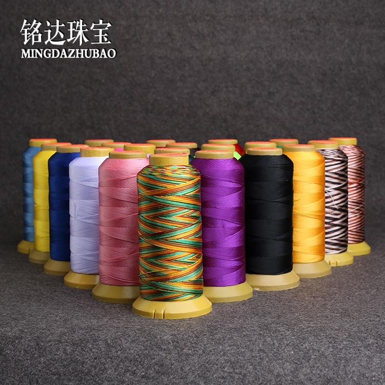 金三鱼9股手工编织线吊坠挂绳塔线串珠线缠戒指编手链项链红绳子
