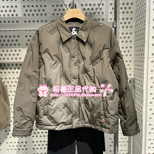 6905571193981 E06 杰克琼斯字母压痕潮百搭休闲羽绒服 224423015