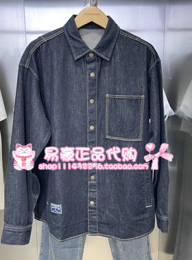 杰克琼斯26款秋季新款图案牛仔衬衫 226362004 A14 6905571379750