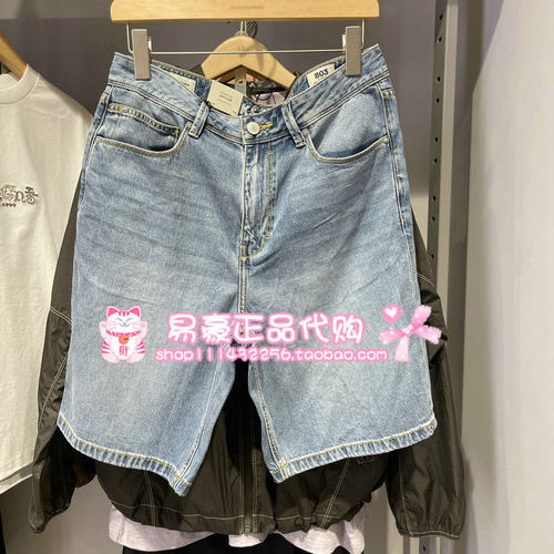 杰克琼斯男26夏款休闲牛仔中裤短裤 226243010 E42 6905571338443