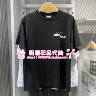 6905571279555 E41 杰克琼斯T恤刺绣宽松圆领短袖 225301066