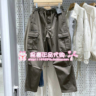 6905571324644 E06 杰克琼斯可调节抽身腰头宽松休闲裤 226114048