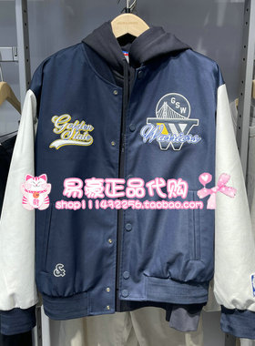 杰克琼斯NBA棒球领夹克飞行员外套 225321091 E39 6905571286157