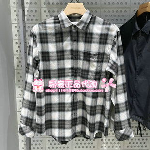 E44 225305001 6905571280544 衬衫 杰克琼斯日常休闲宽松格纹长袖