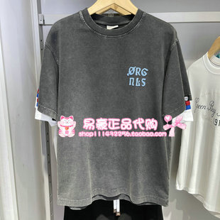 E44 杰克琼斯舒适潮流时尚 225301105 T恤 6905571271252 复古短袖