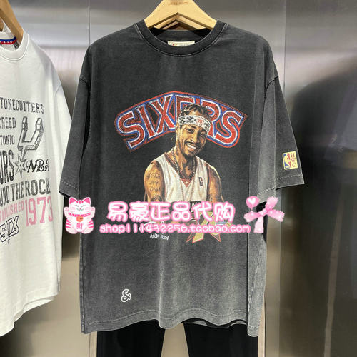 杰克琼斯NBA联名76人队艾弗森T恤 226301139 E40 6905571387571
