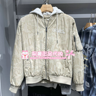 6905571300037 E11 杰克琼斯休闲百搭棒球领男外套棉服 225409030