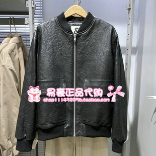 E40 225110003 6905571226818 羊皮革休闲夹克皮衣 杰克琼斯秋冬款