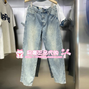 杰克琼斯26牛仔裤廓形做旧水洗长裤 226332036 E40 6905571375202