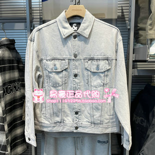 C43 226157002 6905571319138 立领休闲牛仔夹克外套 杰克琼斯春款