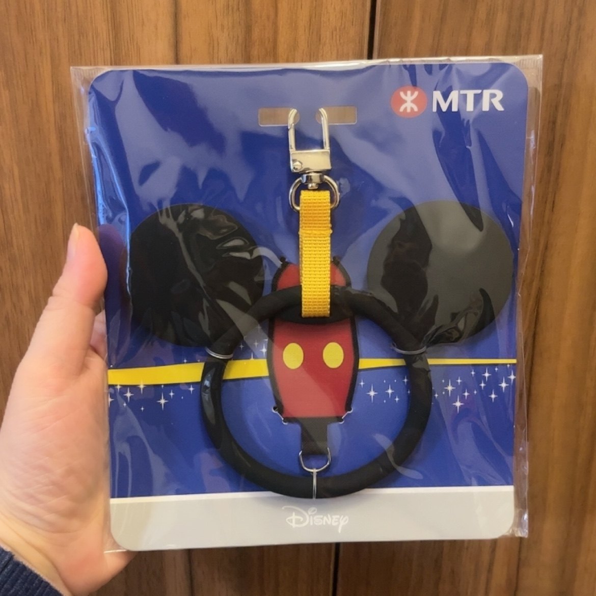 全新香港限定MTR地铁联名迪士尼手机手环米奇扶手环挂件手腕带