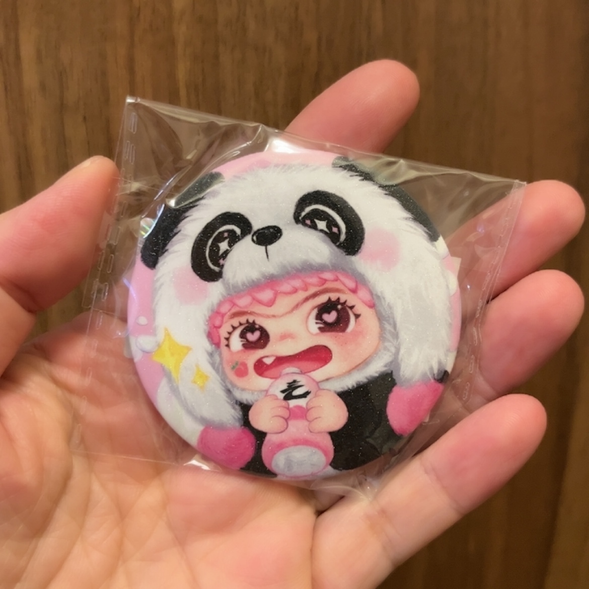 全新元气森林wakuku哇库库限定款星幻徽章Letsvan吧唧