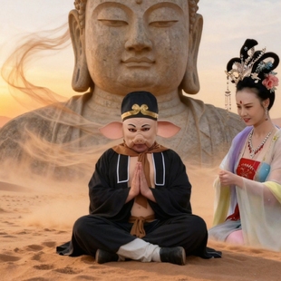 猪八戒全套服装西游记师徒演出服八戒背媳妇脚色扮演婚庆搞笑衣服