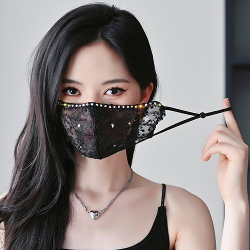 闪闪防晒防尘立体女高颜值可水洗