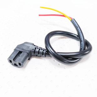 电动车供电线方接口方口插头三竖两竖一横T口1.5平方2.5平方4平方