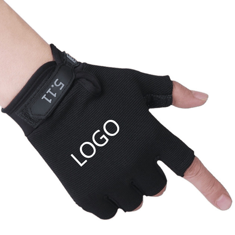 半指战术手套户外骑行健身防滑透气运动手套男女学生儿童定制logo
