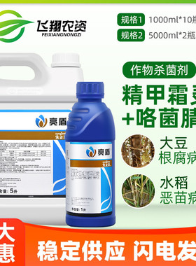 先正达亮盾精甲霜灵咯菌腈根腐病恶苗病猝倒病种衣拌种农药杀菌剂